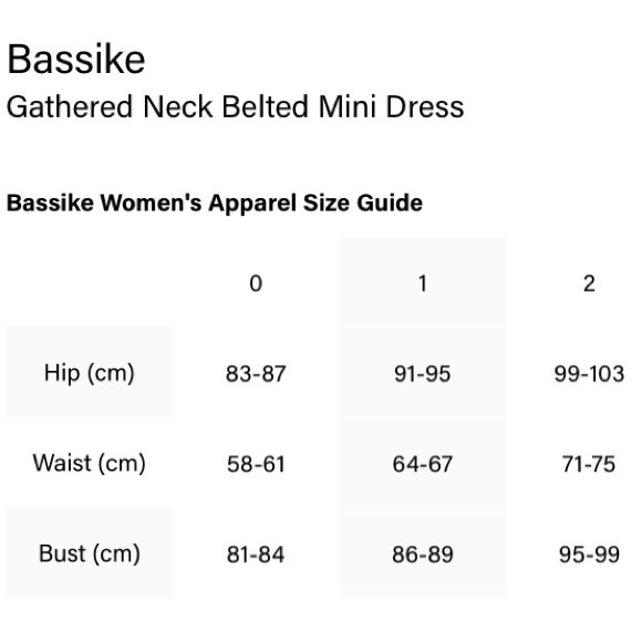 Gathered Neck Belted Mini Dress
Bassike - Picture 8 of 9